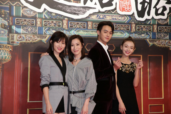 佘诗曼携《延禧》返TVB阵仗超大 黎耀祥陈豪等捧场